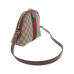 Gucci Shoulder Ophidia Ebony Bag Canvas Supreme GG Beige Brown